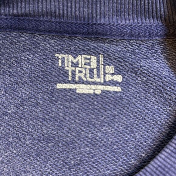 Oversized Blue Sweatshirt Inhale Exhale | Size M - Picture 5 of 6